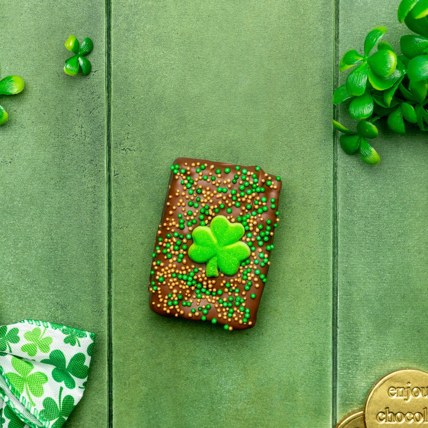 St. Patrick's Day Rice Krispies Treat