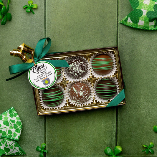 Seasonal 6-Piece Truffle Assortment - St. Patrick's Day