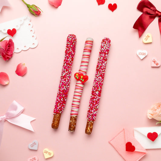Valentine's Day Tri-Rod Pretzel Pack