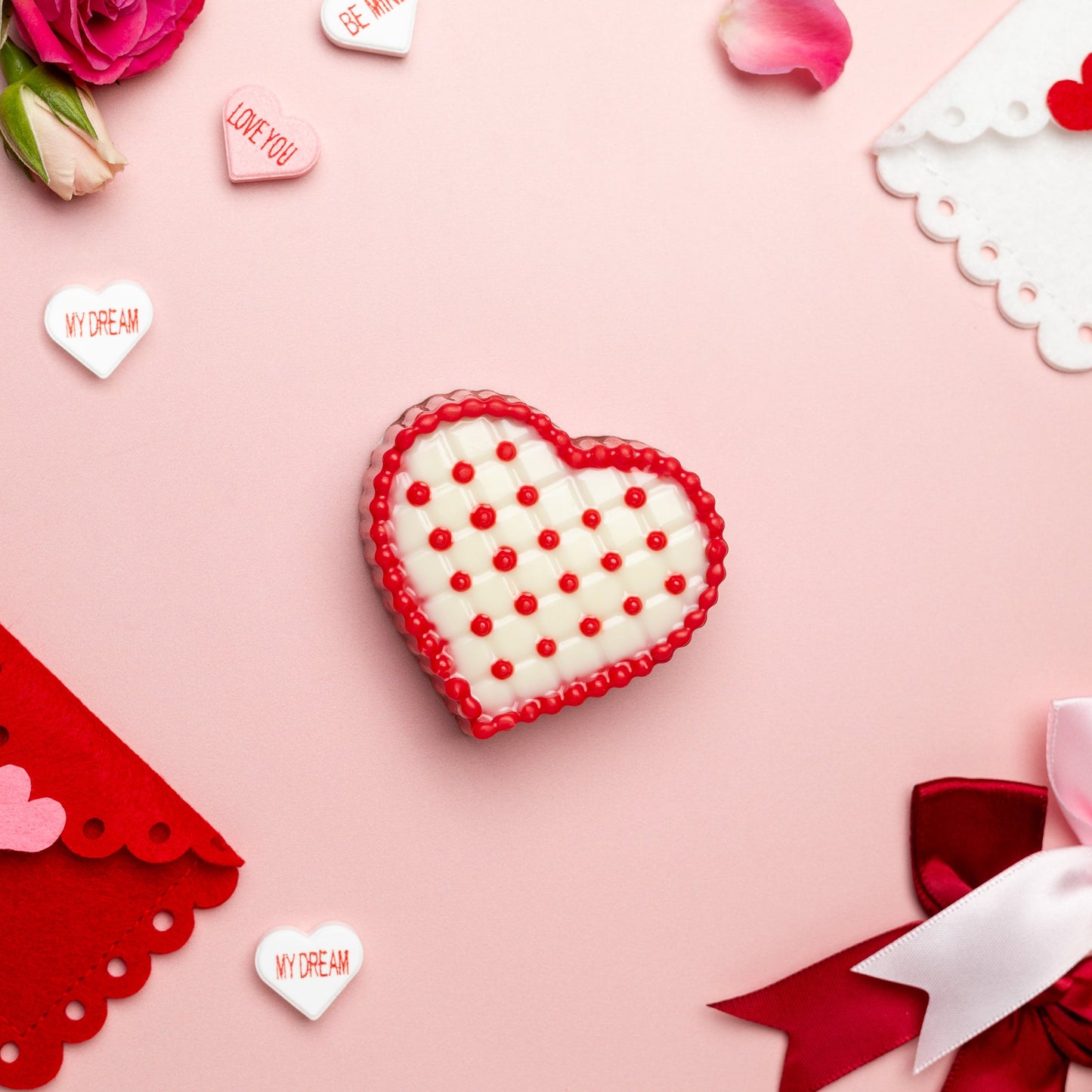 Quilted Heart Oreo