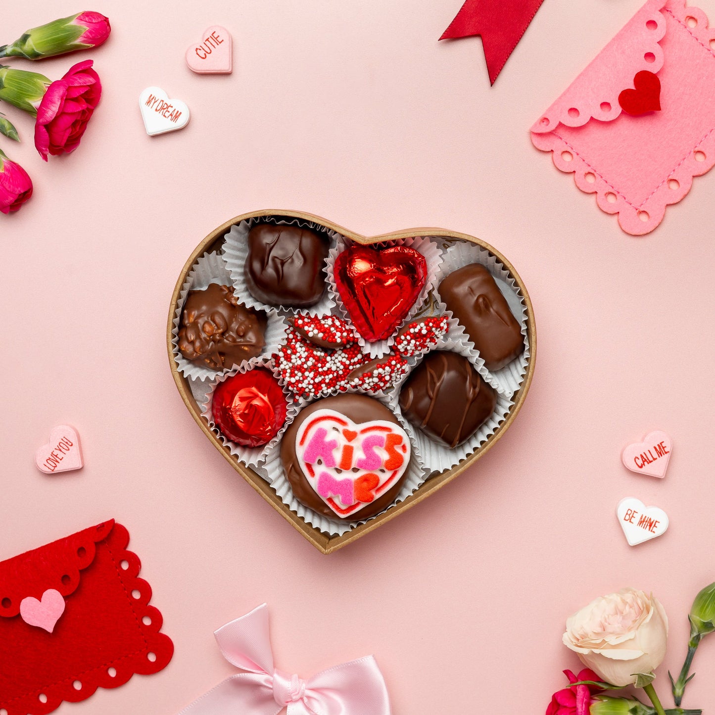 Valentine's Corrugated Heart Assortment