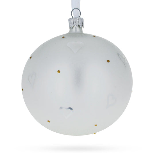 Expecting Mother Glass Ball Christmas Ornament 4 Inches