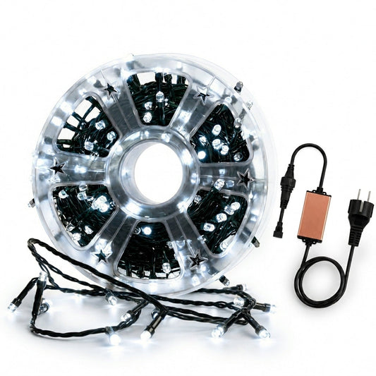 300 LED String Light Super Bright Roll - White