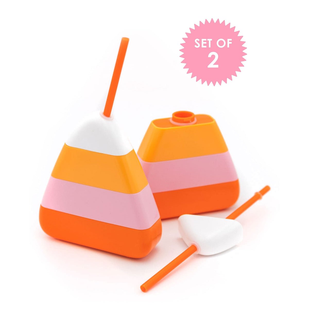 Candy Corn Sippers (set of 2, 6, or 12)