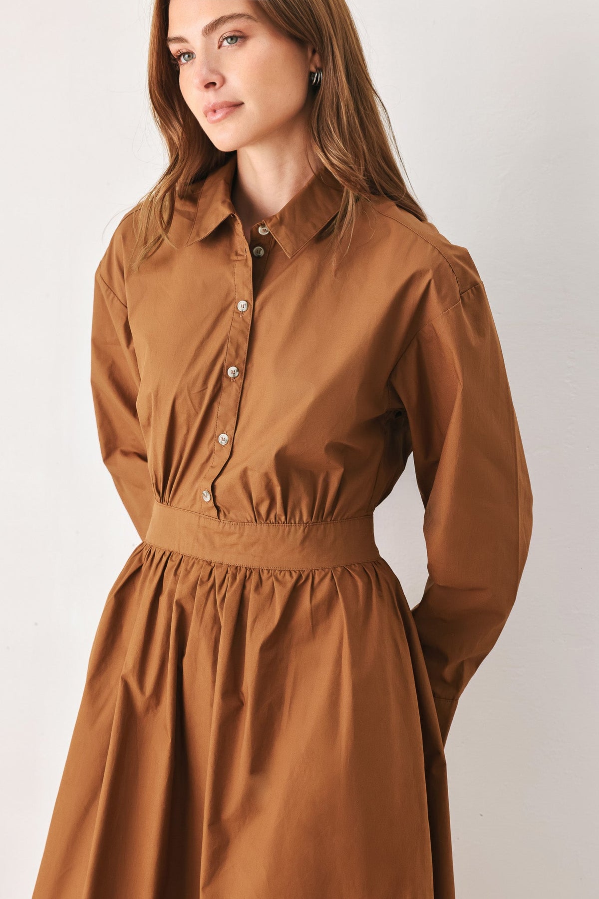 MEADOW MUSE WOVEN MIDI DRESS