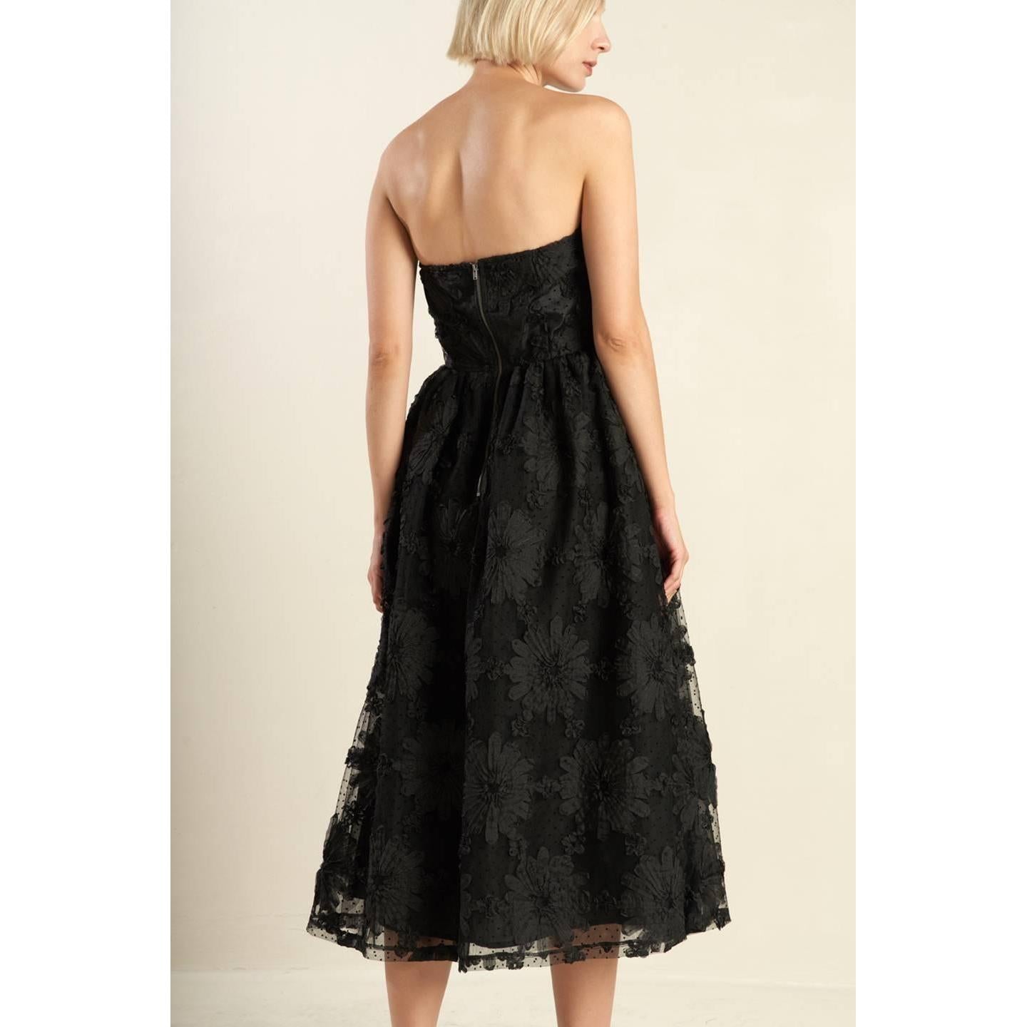 CONFIDENCE GAME LACE MIDI DRESS