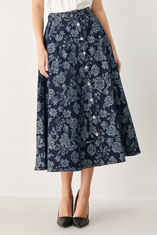 a woman wearing a skirt