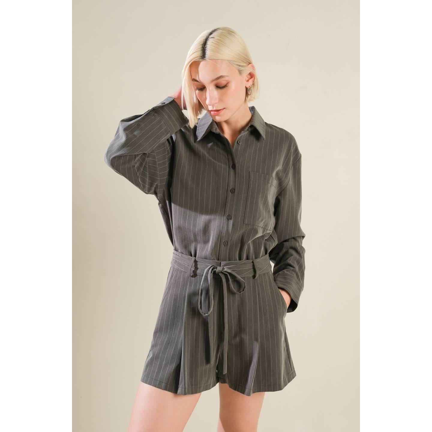 AM I OKAY WITH WOVEN ROMPER