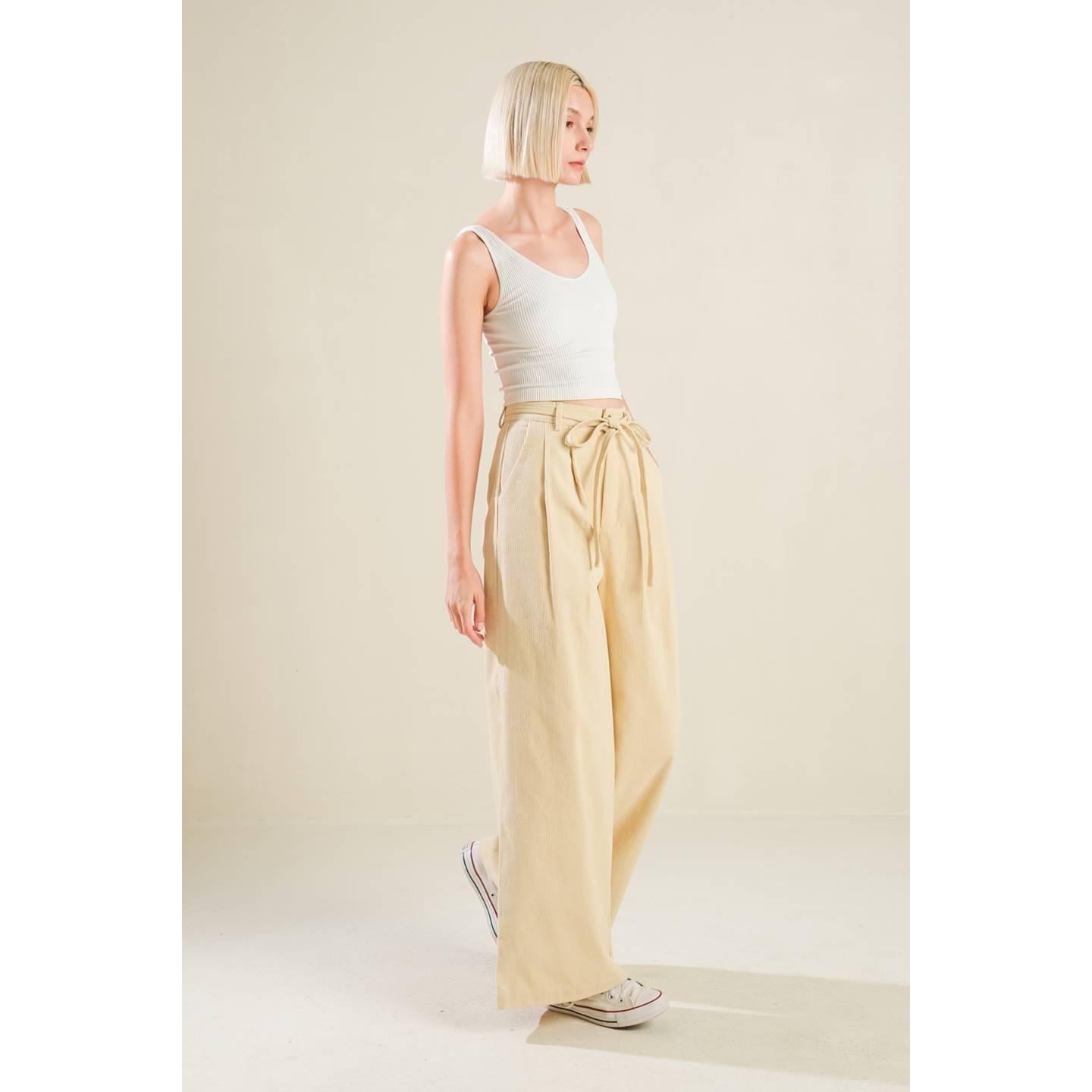 THE FAME WOVEN PANTS
