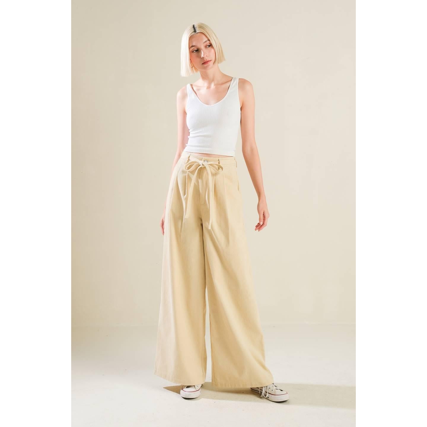 THE FAME WOVEN PANTS