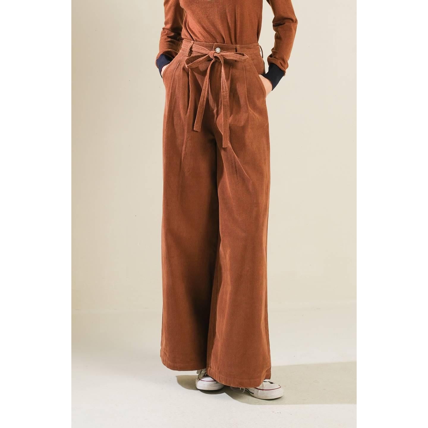 THE FAME WOVEN PANTS