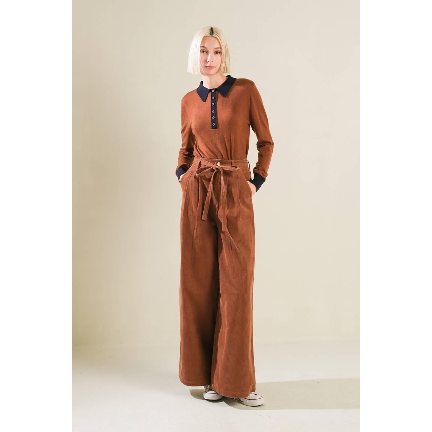 THE FAME WOVEN PANTS