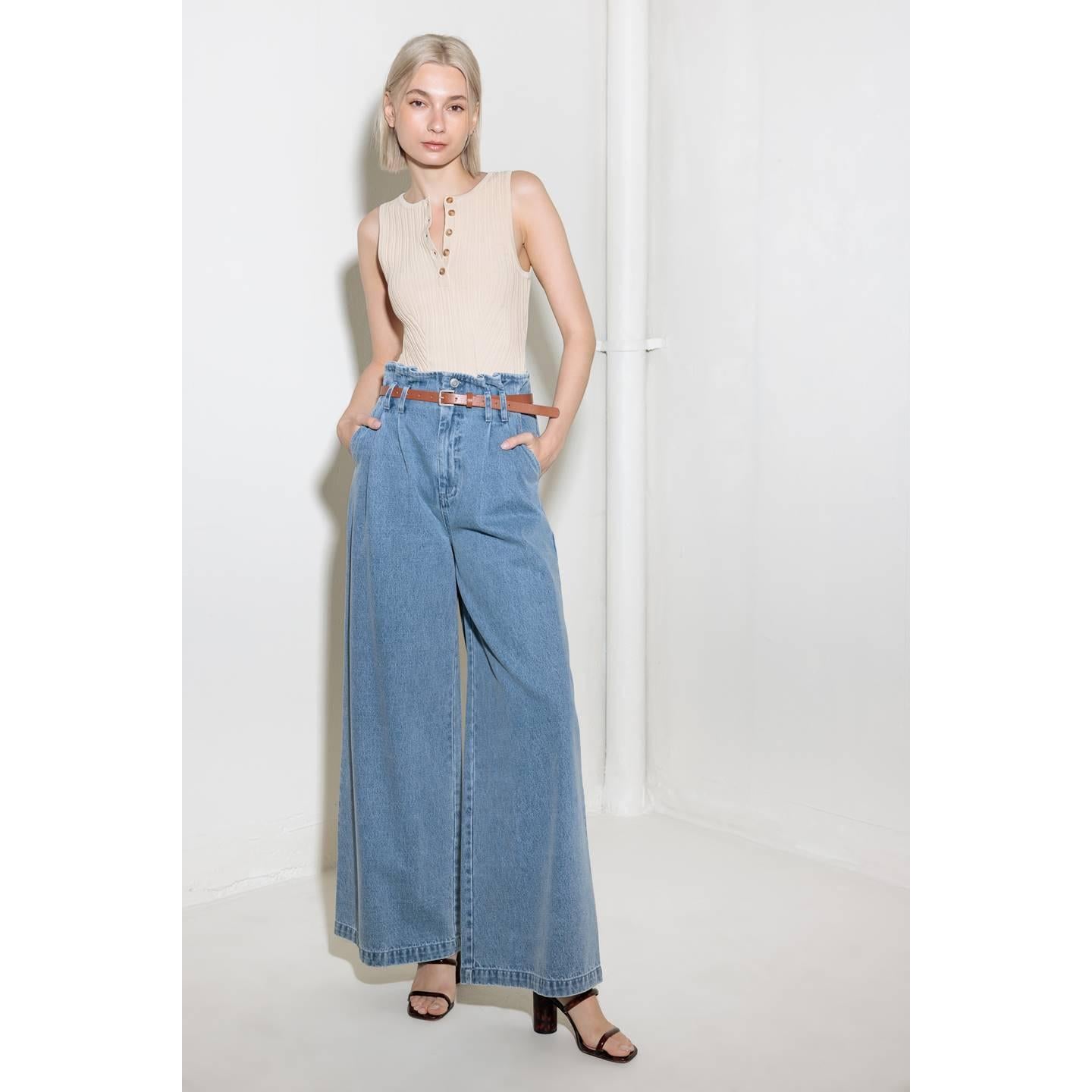 KISSED BY SUNLIGHT DENIM PANTS