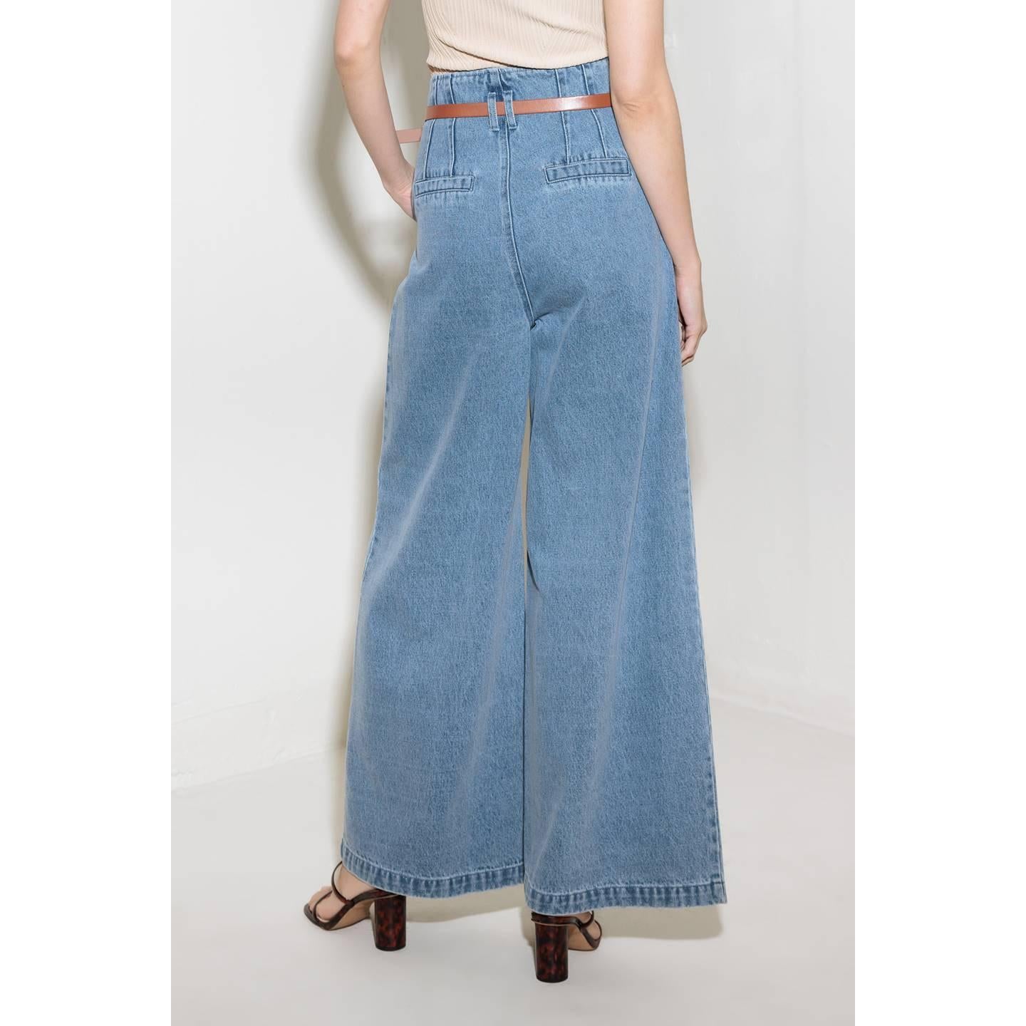 KISSED BY SUNLIGHT DENIM PANTS