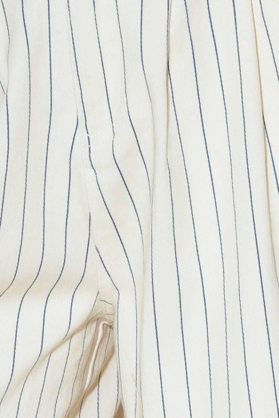 COFFEE RUN STRIPED WOVEN PANTS
