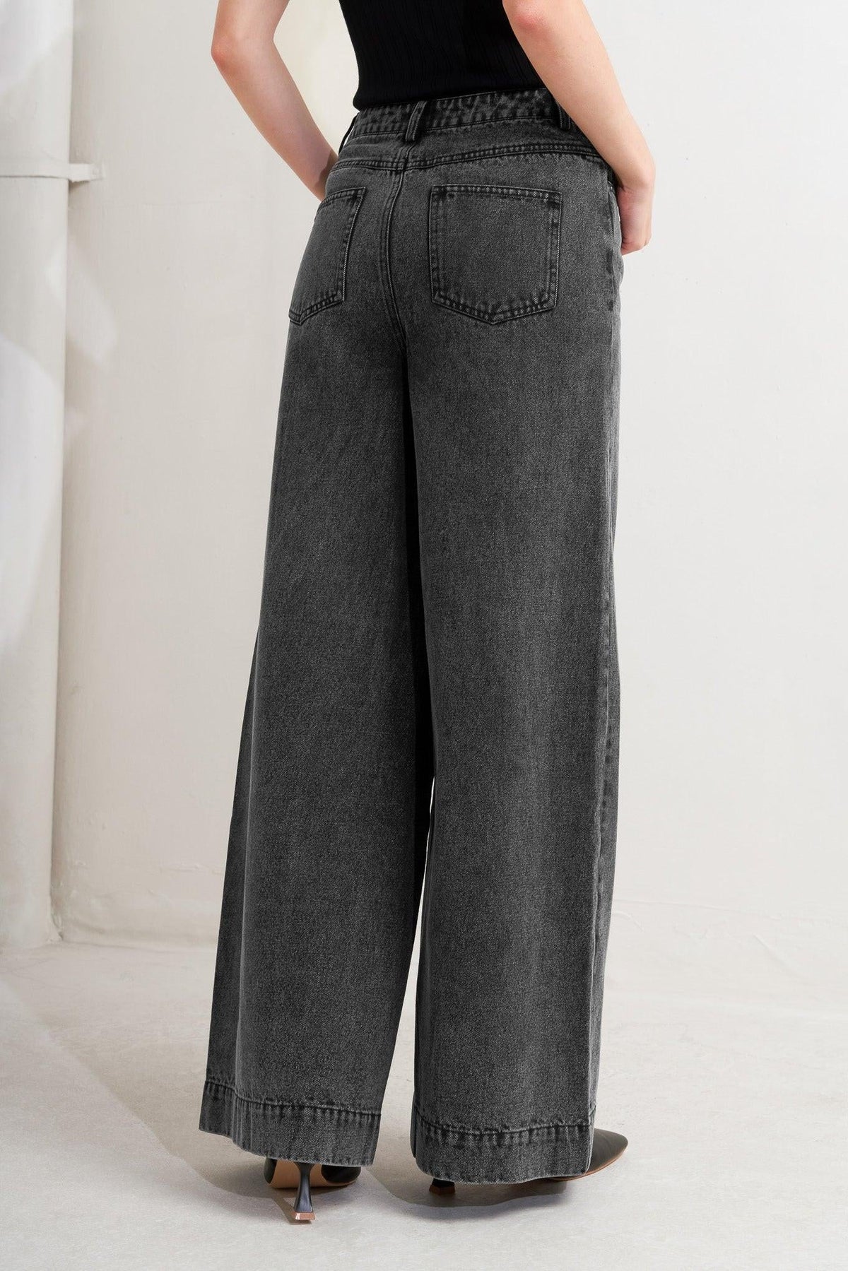 GRAPHITE MUSE DENIM PANTS