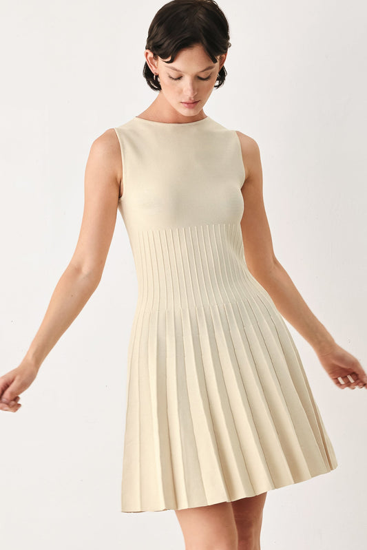a woman in a white dress