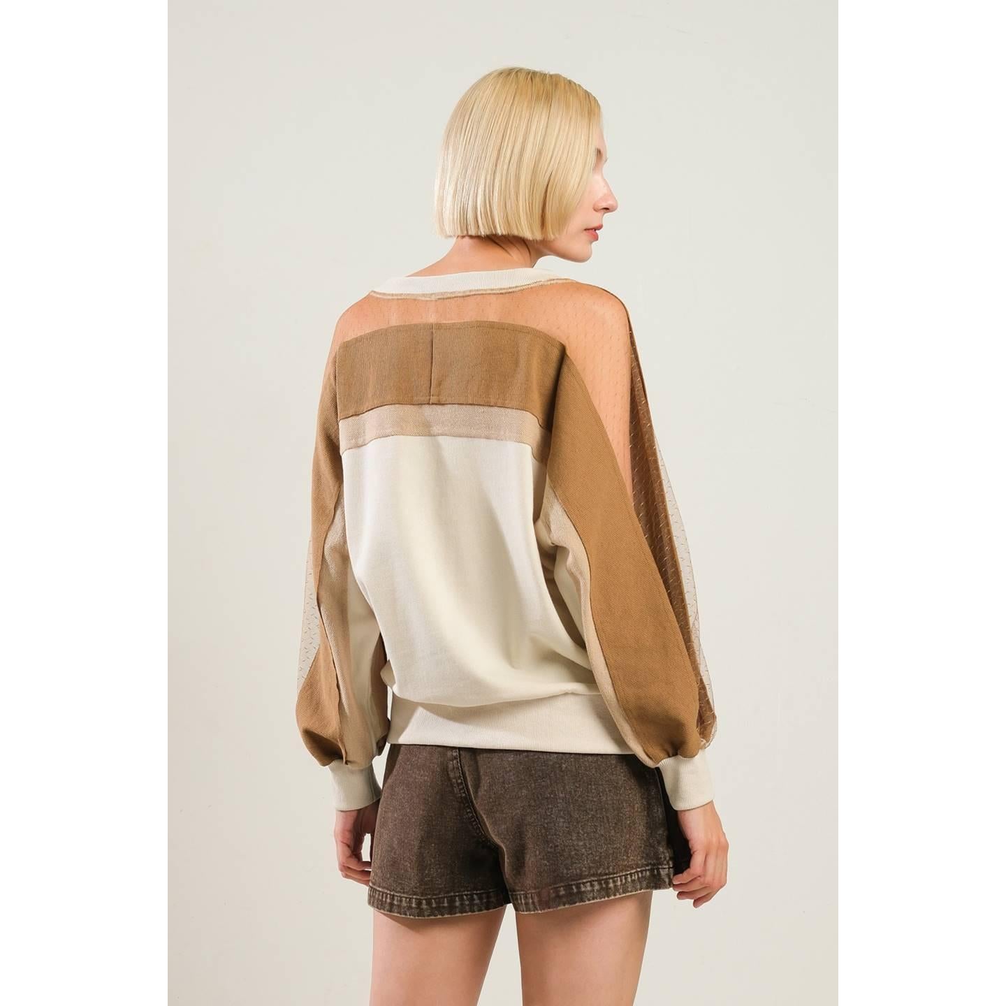 LAST FLING CREA, BLOCKED TOP