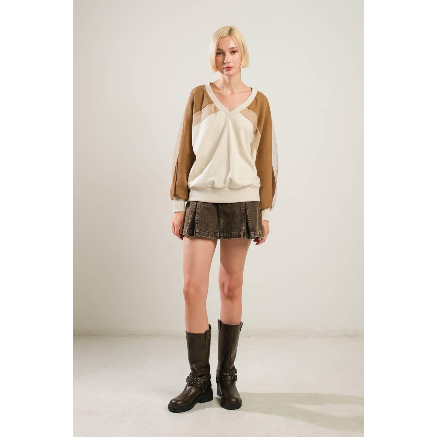 LAST FLING CREA, BLOCKED TOP