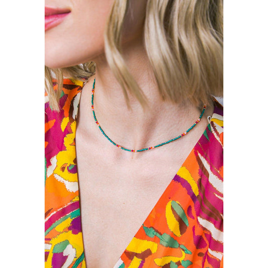 BOHO FLEX GREEN CHOKER