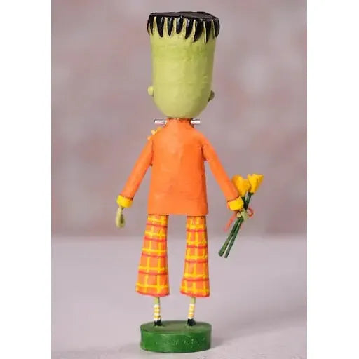 Fabulous Frank Halloween Figurine by Lori Mitchell — 8-Inch Folk Art Poly Resin Collectible