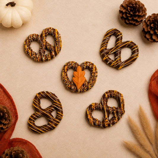 Fall 5-Piece Pretzel Gift Box