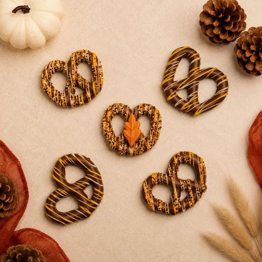 Fall 5-Piece Pretzel Gift Box
