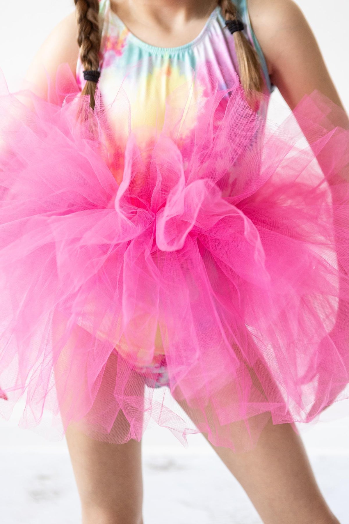a person wearing a pink tutu