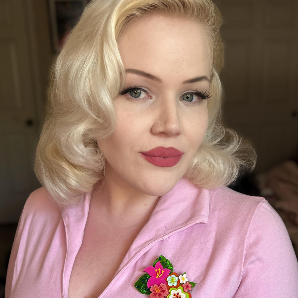 Floral Fantasy Brooch by Miss Fluff x Lipstick & Chrome