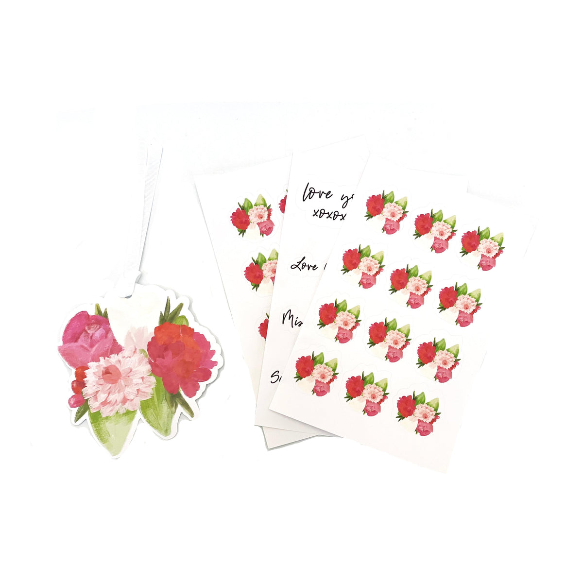 Floral Sticker Sheets