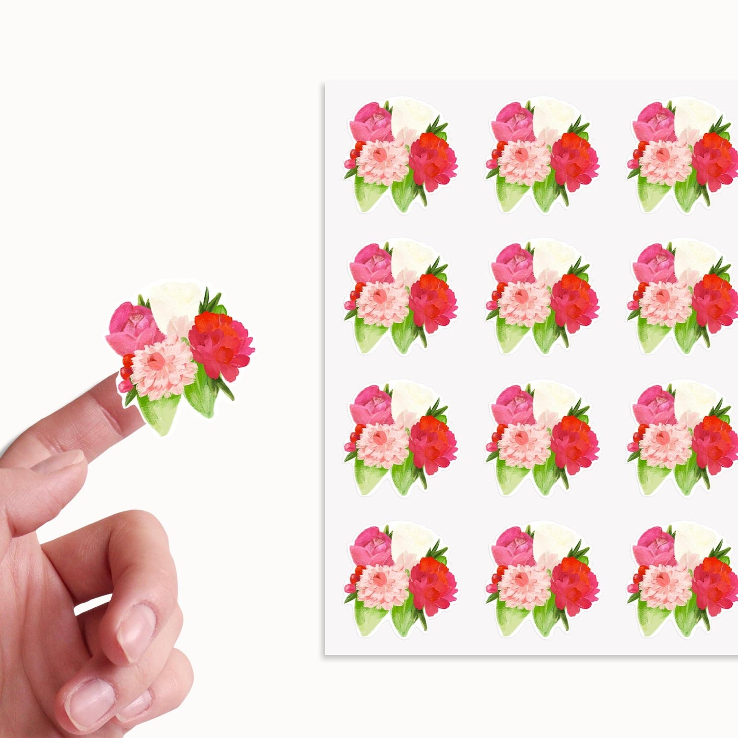 Floral Sticker Sheets