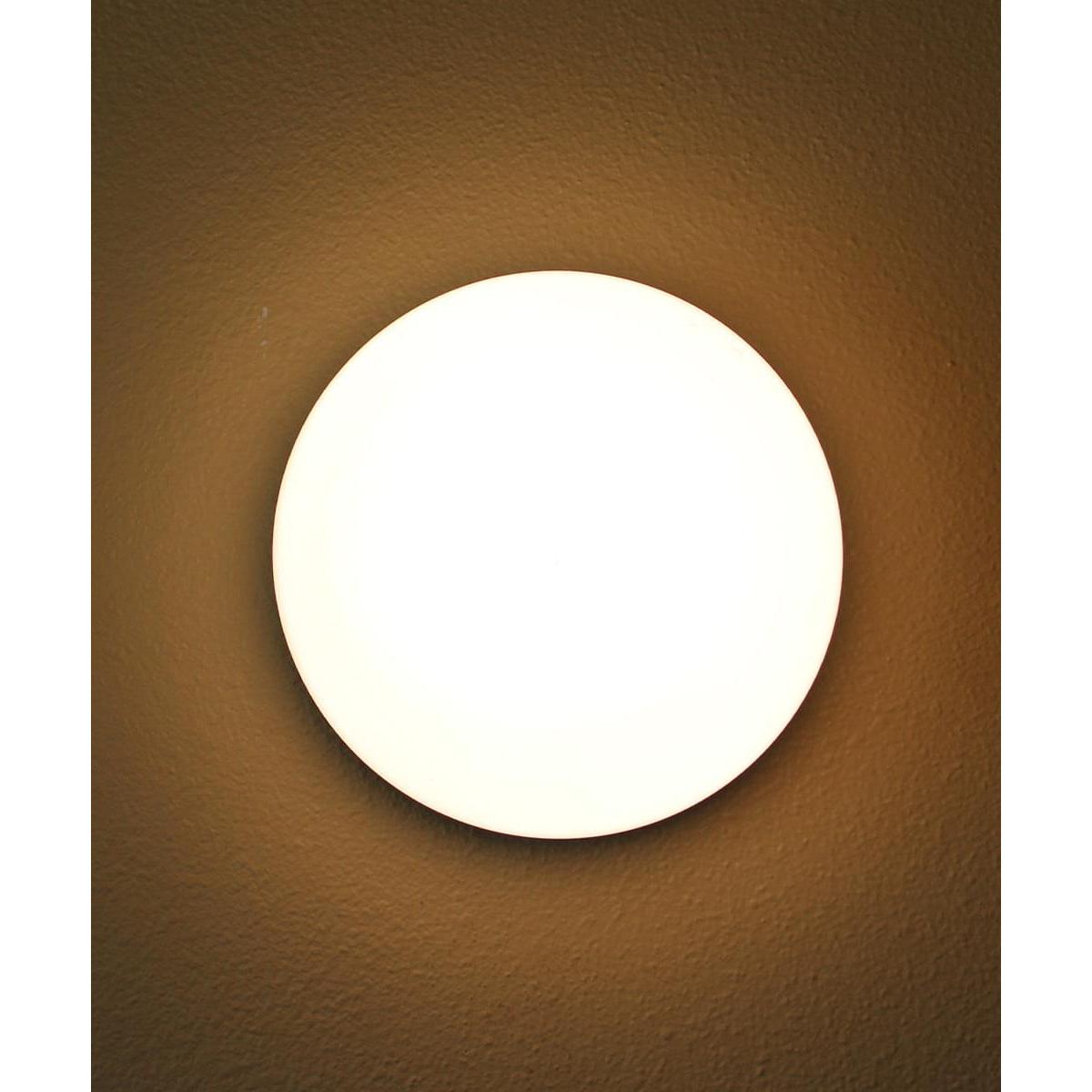 Flux 11"W 1-Light LED Flush Mount Light Fixture Satin Silver Finish by Maxim