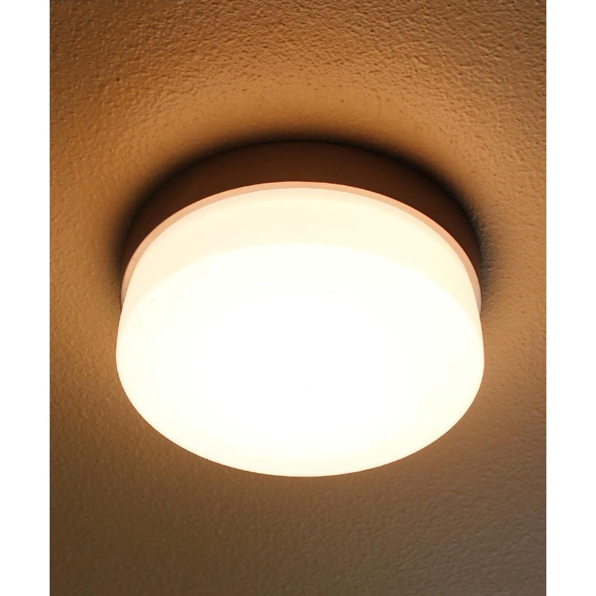 Flux 11"W 1-Light LED Flush Mount Light Fixture Satin Silver Finish by Maxim