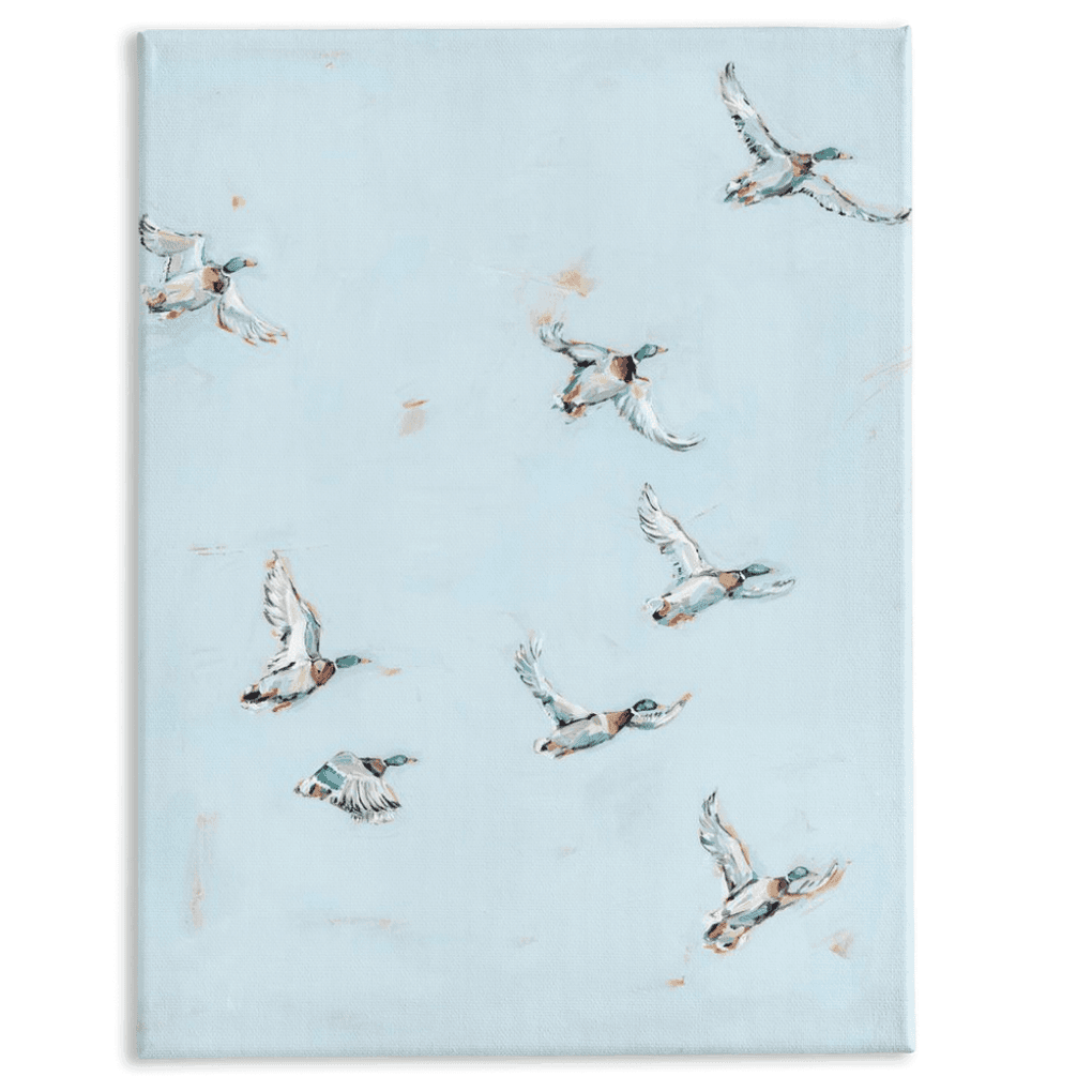 "Free Flying" on canvas