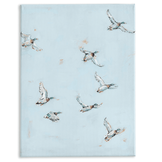 "Free Flying" on canvas