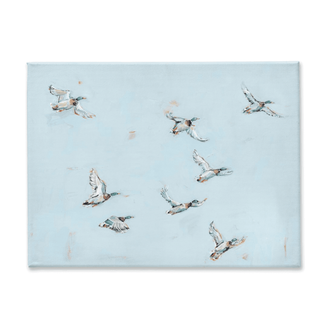 "Free Flying" on canvas