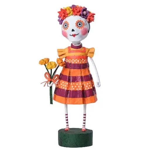 Freida Day of the Dead Figurine by Lori Mitchell — 7-Inch Poly Resin Collectible (New 2026)