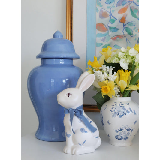 French Blue Ginger Jars