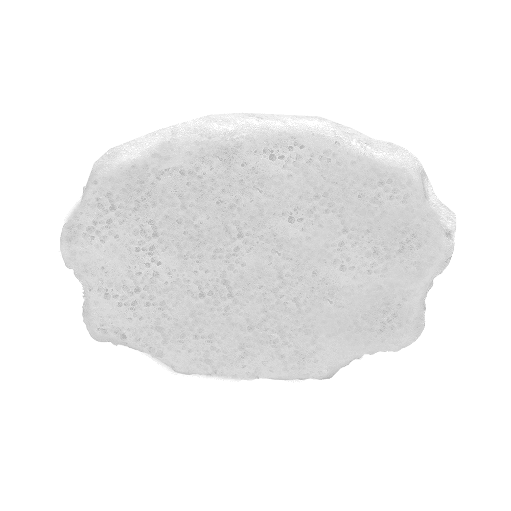 a white foamy bubble