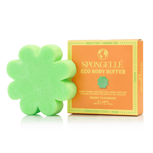 a sponge in a flower shape