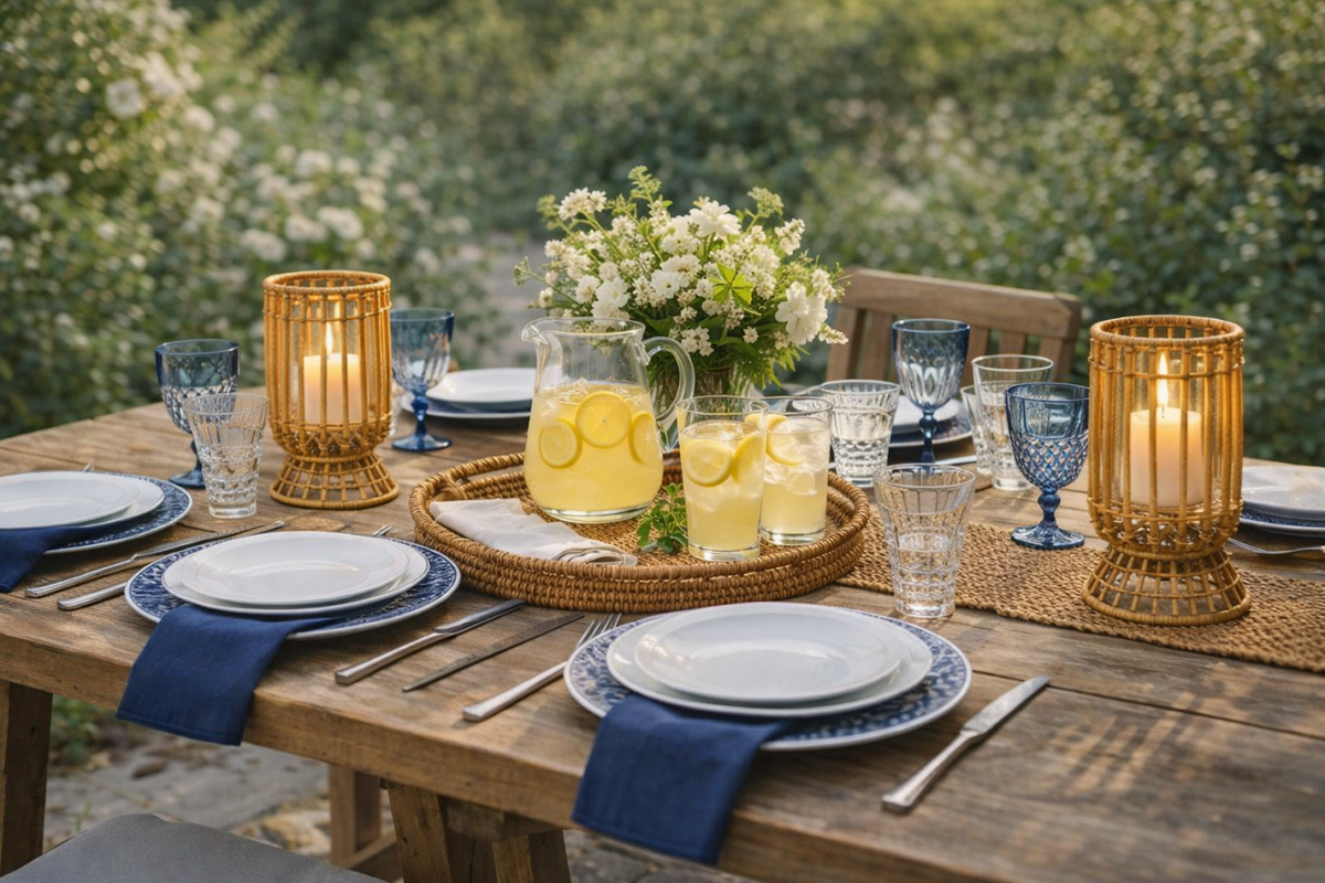 Bamboo Wicker Hurricane