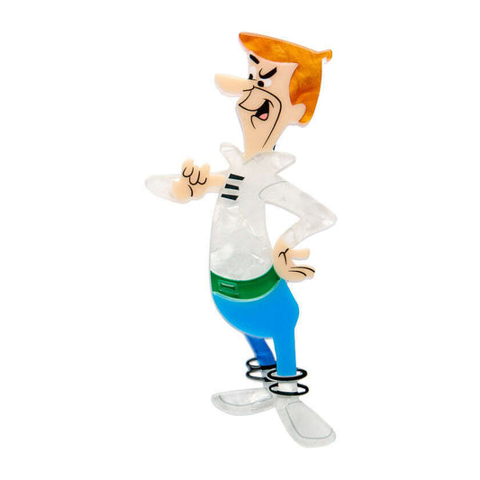 a cartoon character on a white background