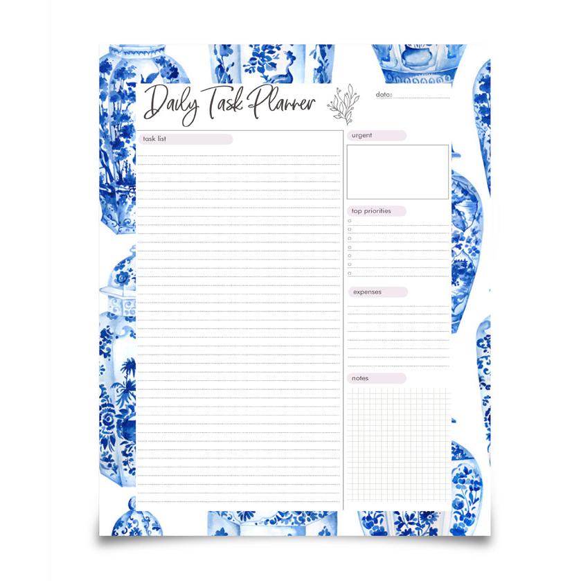 Ginger Jar Daily Planner | Planner by JOSIL Paperie