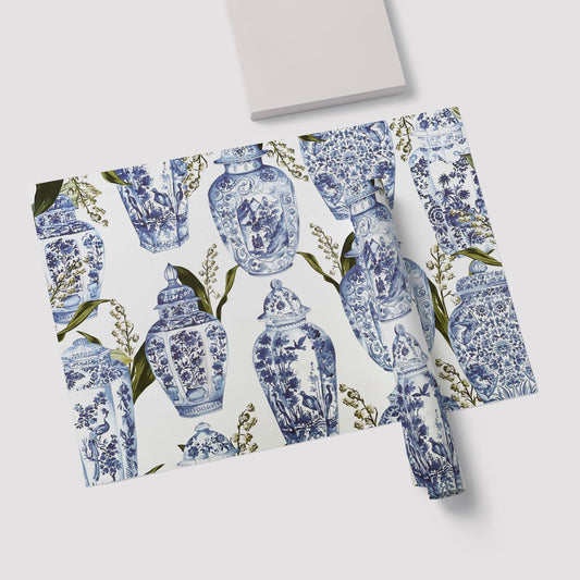 a paper with a pattern on it