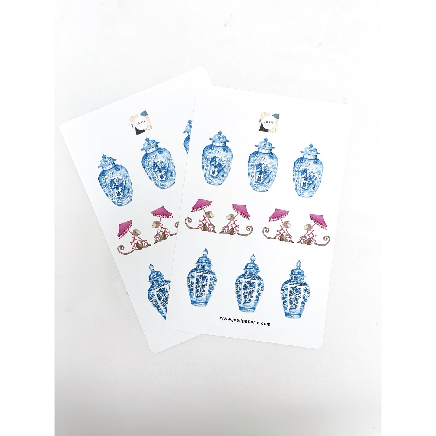Ginger Jar Stickers
