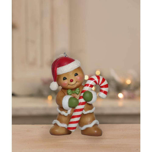 Gingerbread George Ornament by Bethany Lowe Designs
