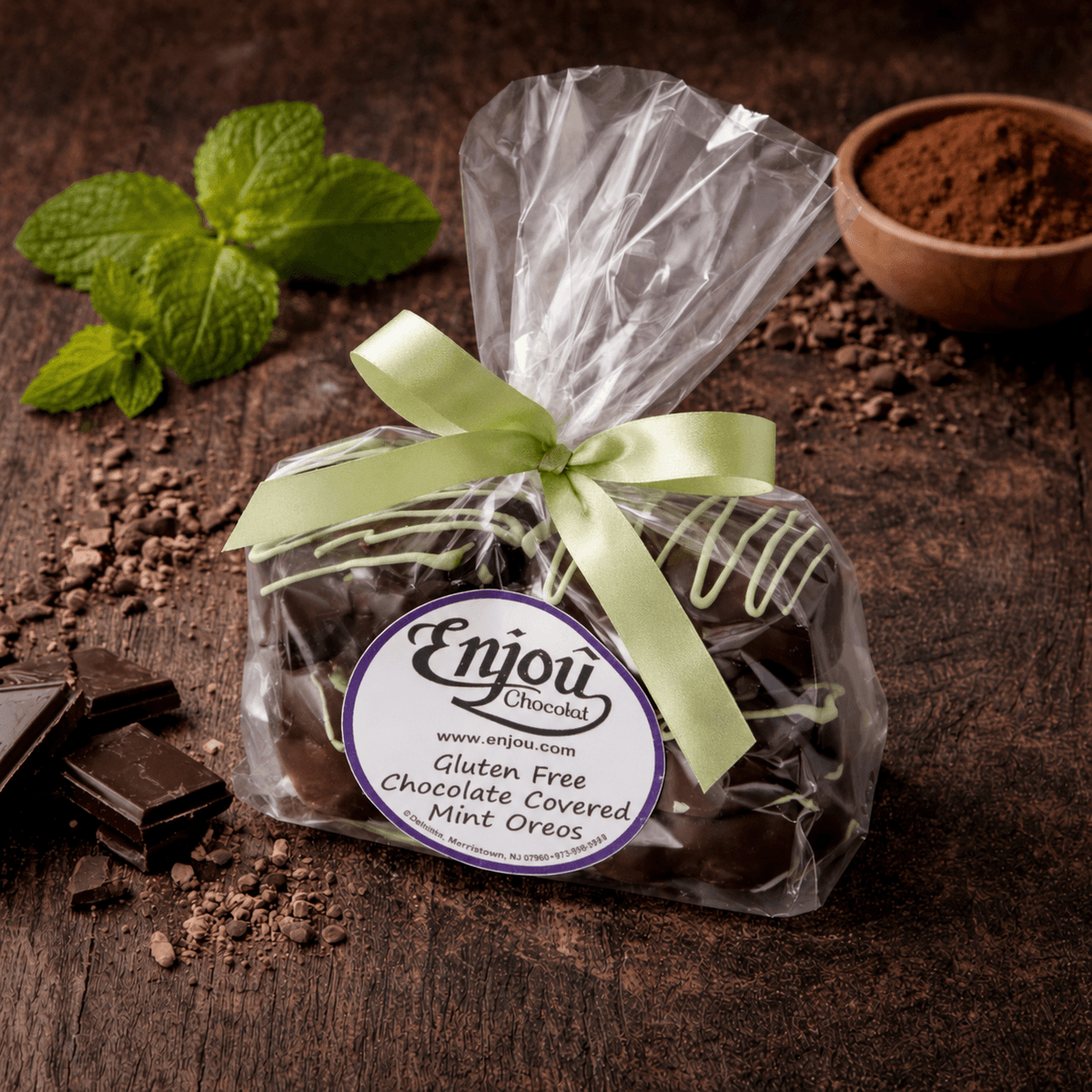Gluten Free Chocolate Covered Mint Oreos