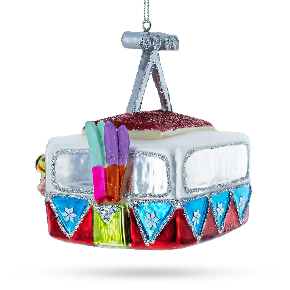 a christmas tree decoration on a white background