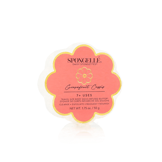 a pink and yellow flower shaped package
