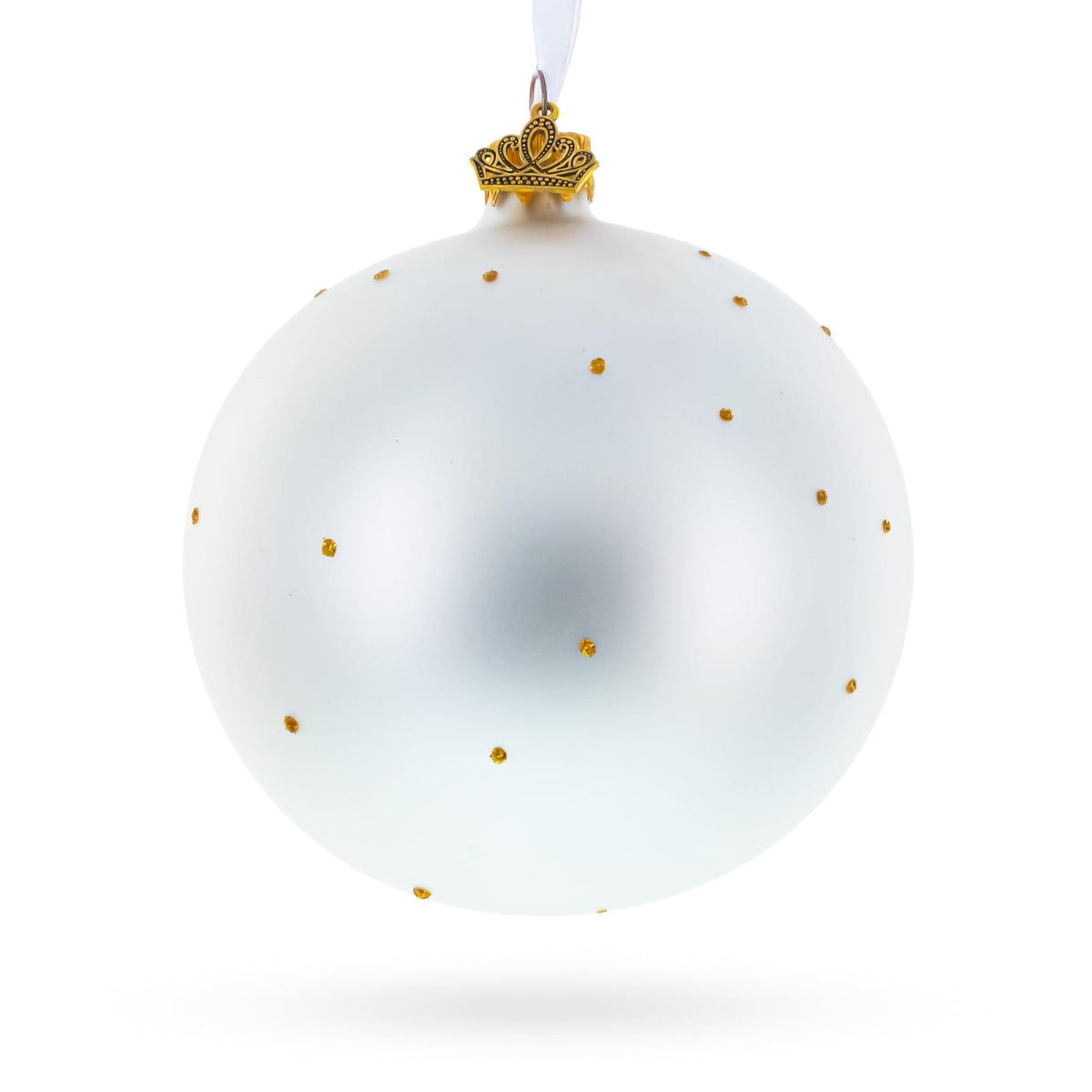 Greece Landmarks and Symbols Glass Ball Christmas Ornament 4 Inches